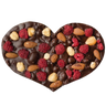 Chocolate Heart | Dark + Raspberries