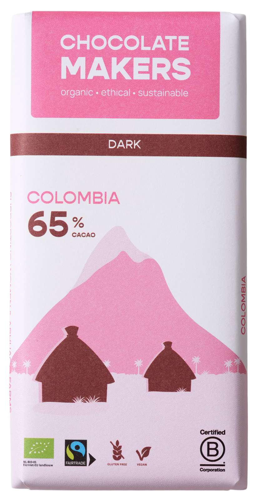 Colombia 65% cacao | Pure chocolade