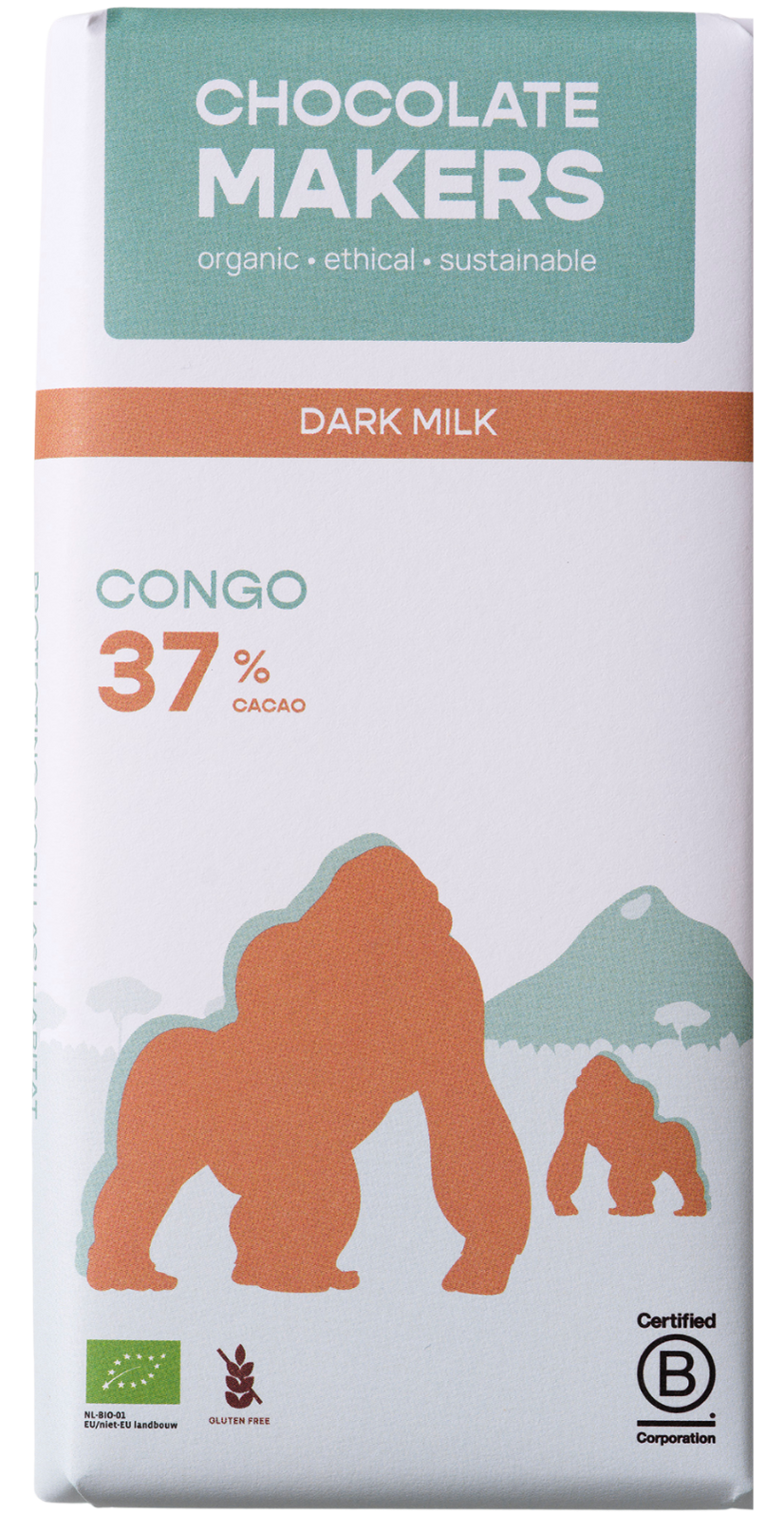 Congo 37% cacao | Melkchocolade