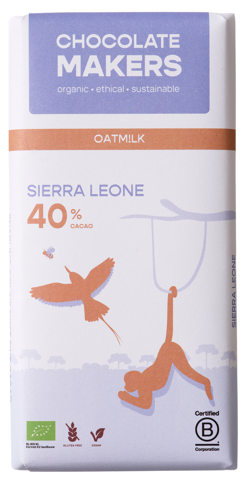 Sierra Leone 40% cacao | Vegan Chocolate